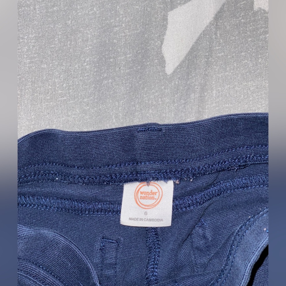 Kids Navy Blue Pants